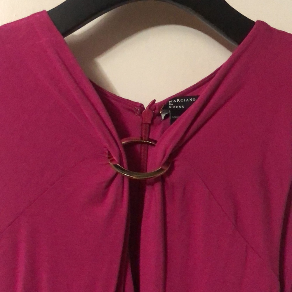 Marciano Moriah O Ring Ruched Dress - Picture 5 of 10